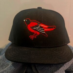 Baltimore Orioles VTG 90s MLB Baseball Hat Cap Cooperstown 59Fifty SZ 7-5/8 Exc!